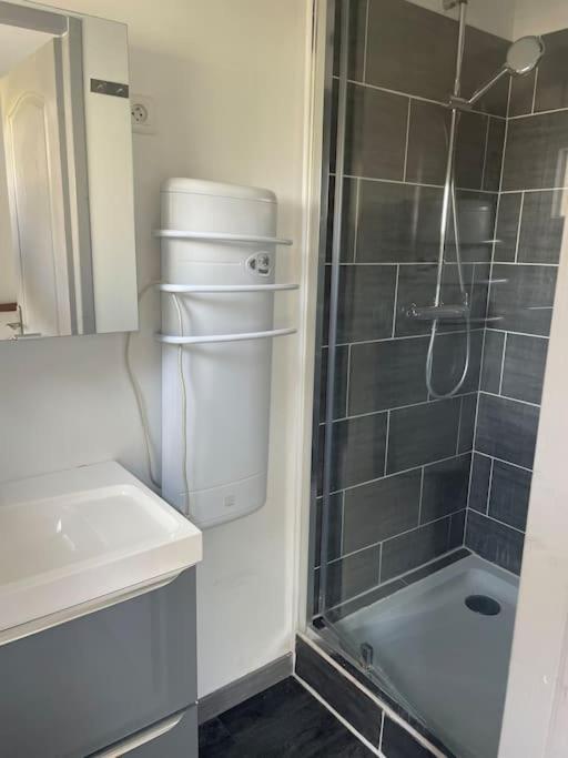 Charmant Appartement Avec Parking Privee Buxerolles Exterior photo